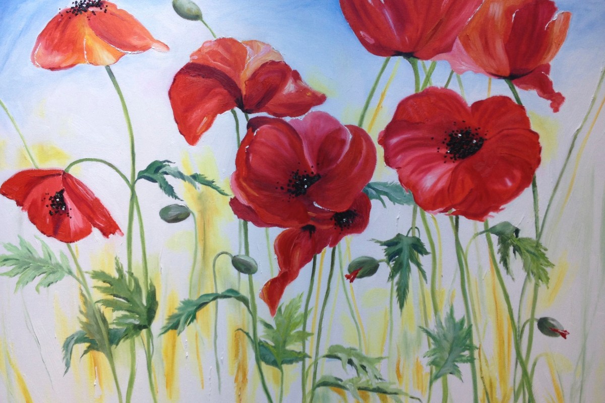 Poppie Painting-Step 4