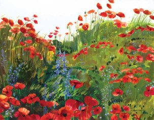 Ensemble of Poppies